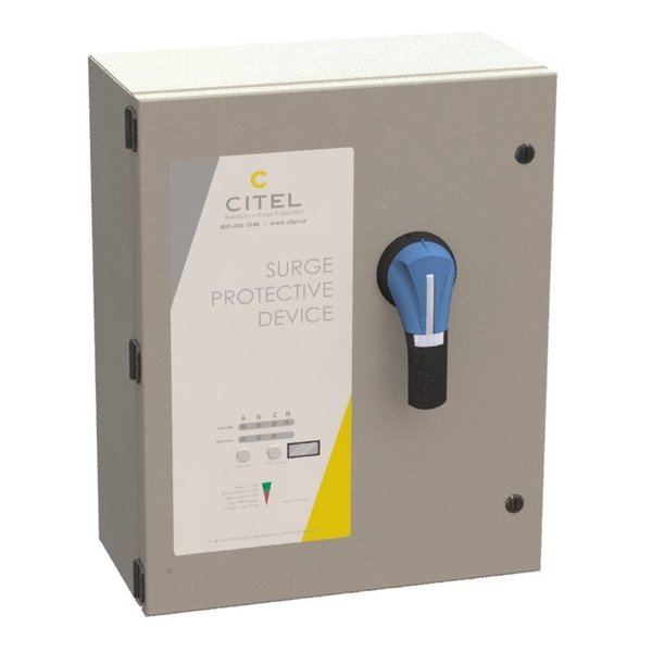 Citel Surge Protector, 3 Phase, 480V, 3 MDS300E-480D